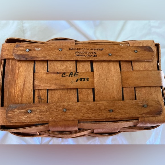 Longaberger vegetable basket. Vintage 1993 - Picture 5 of 8